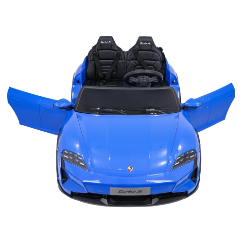 Autko dla dzieci Porsche Taycan Turbo S Niebieski BDM0988.NIE